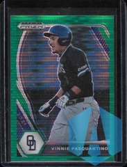 2021 Panini Prizm Draft Picks Green Pulsar Vinnie Pasquantino #PDP205